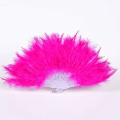 THE LUMi SHOP Fuzzy Fur Fan - Rose Pink