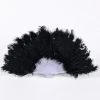 THE LUMi SHOP Fuzzy Fur Fan - Black FANS