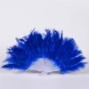 THE LUMi SHOP Fuzzy Fur Fan - Navy Blue FANS