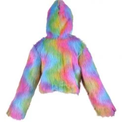 THE LUMi SHOP Nocturnal Wonderland Faux Fur Jacket Jackets 15 THE LUMi SHOP Nocturnal Wonderland Faux Fur Jacket Jackets