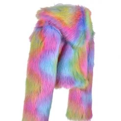 THE LUMi SHOP Nocturnal Wonderland Faux Fur Jacket Jackets