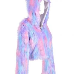 THE LUMi SHOP Cotton Cloud Faux Fur Jacket