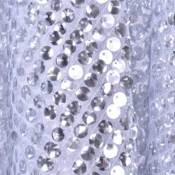 Lumishopusa Signature Sequin Kimonos Sequin Tassel Kimono - Silver Sparkle