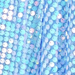 Lumishopusa Disco Sequin Tassel Kimono - Pixie Blue Signature Sequin Kimonos
