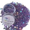 THE LUMi SHOP High Quality Hand-mixed Festival Makeup Glitters (Face | Hair | Body) - Violet Garden
