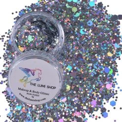 THE LUMi SHOP High Quality Hand-mixed Festival Makeup Glitters (Face | Hair | Body) - Holographic COSMETICS