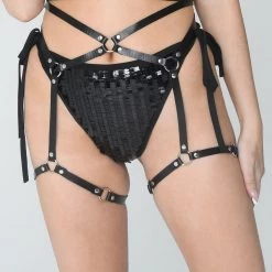 THE LUMi SHOP Myth Black Leg Harness
