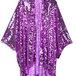 Lumishopusa Sequin Kimono - Fuchsia Signature Sequin Kimonos