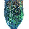THE LUMi SHOP Sequin Bandanas Reversible Sequin Bandana & Face Mask - Oceanside