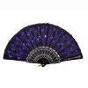 THE LUMi SHOP Peacock Sequin Festival Fan - Purple