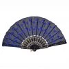 THE LUMi SHOP Sequin Fans Peacock Sequin Fan - Royal Blue