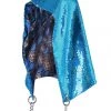 THE LUMi SHOP Sequin Hood - Holographic Blue Sequin Hoods