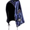 THE LUMi SHOP Sequin Hoods Reversible Sequin Hood - Cobalt & Silver