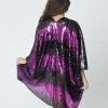 THE LUMi SHOP Disco Sequin Kimono - Rose Pink