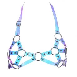 THE LUMi SHOP Electric Daisy Girl Harness Bralette
