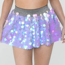 THE LUMi SHOP Unicorn Sequin Skirt - Purple