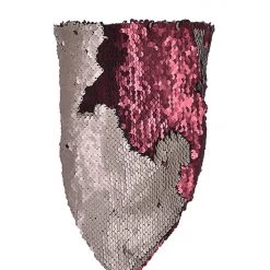 THE LUMi SHOP Reversible Sequin Bandana & Face Mask - Sand/Red Sequin Bandanas