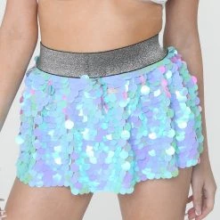 THE LUMi SHOP Unicorn Sequin Skirt - Blue