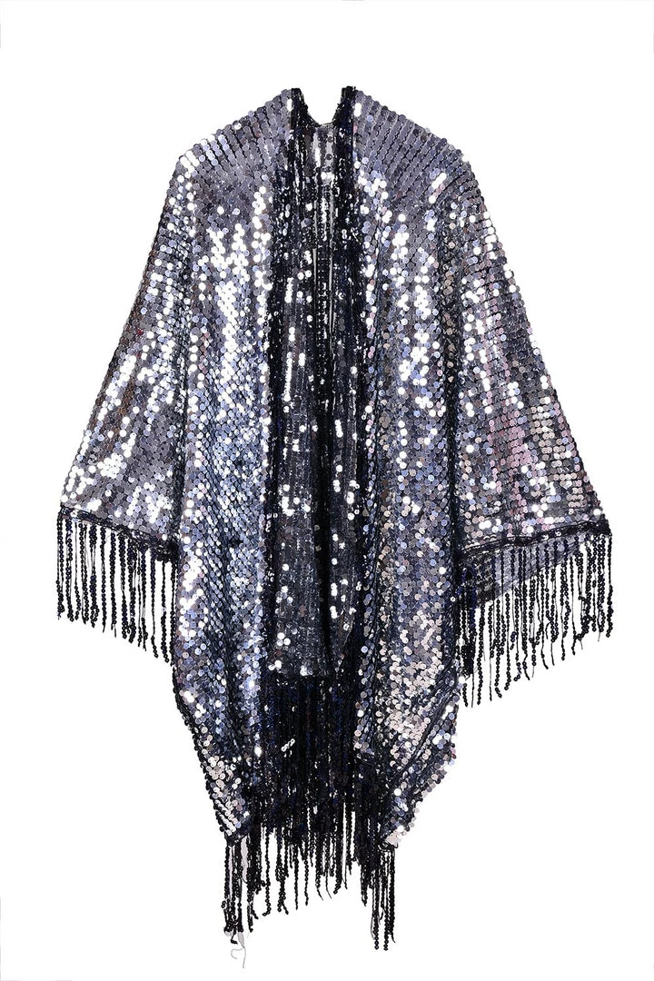 Lumishopusa Disco Sequin Tassel Kimono - Disco Ball 7 Lumishopusa Disco Sequin Tassel Kimono - Disco Ball