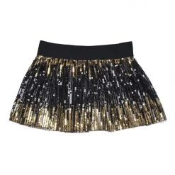 THE LUMi SHOP Mini Black/Gold Skirt