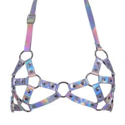 THE LUMi SHOP Electric Daisy Girl Harness Bralette