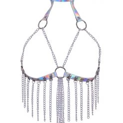 THE LUMi SHOP Tassel Harness Top Tops