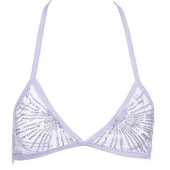 THE LUMi SHOP Sequin Tops Snowflake Sequin Triangle Top