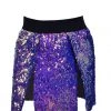 THE LUMi SHOP Sequin Skirts Gypsy Fuchsia Open Front Sequin Skirt