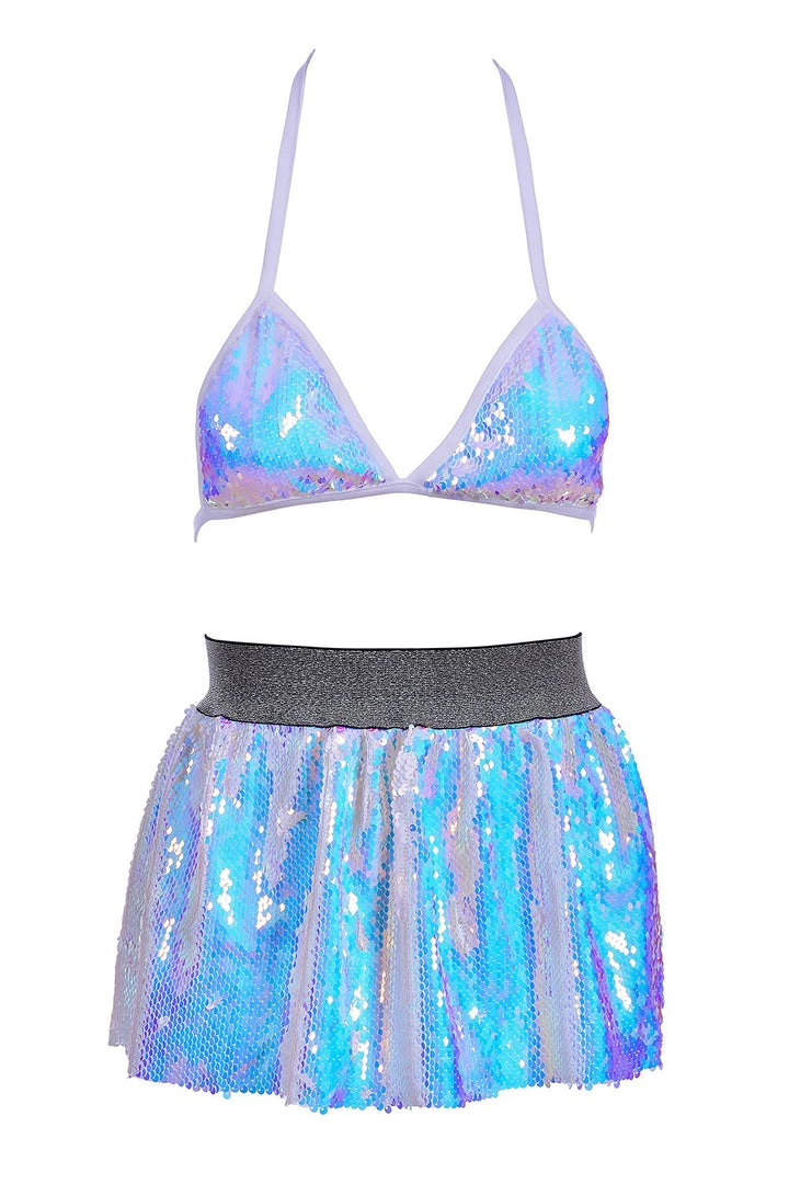 THE LUMi SHOP Cosmic Girl Sequin Set (Bra + Skirt) 6 THE LUMi SHOP Cosmic Girl Sequin Set (Bra + Skirt)
