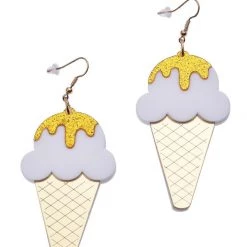 THE LUMi SHOP Ice Cream Cone Earrings