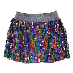 THE LUMi SHOP Sequin Skirts Mini Sequin Skirt - Rainbow