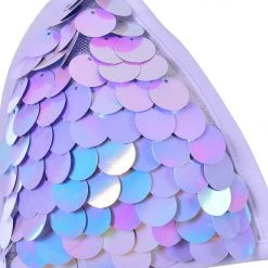 THE LUMi SHOP Dark Ocean Sequin Halter Top 7 THE LUMi SHOP Dark Ocean Sequin Halter Top