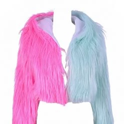 THE LUMi SHOP Ice Cream Faux Fur Jacket 11 THE LUMi SHOP Ice Cream Faux Fur Jacket