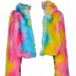 THE LUMi SHOP Pixie Dream Faux Fur Jacket Jackets
