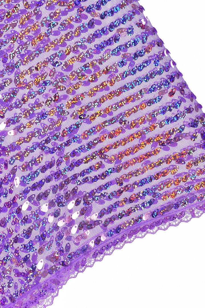 THE LUMi SHOP Disco Sequin Kimono - Purple Holographic 8 THE LUMi SHOP Disco Sequin Kimono - Purple Holographic