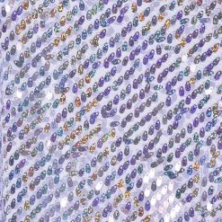 Lumishopusa Signature Sequin Kimonos Disco Sequin Kimono - Silver Hologram