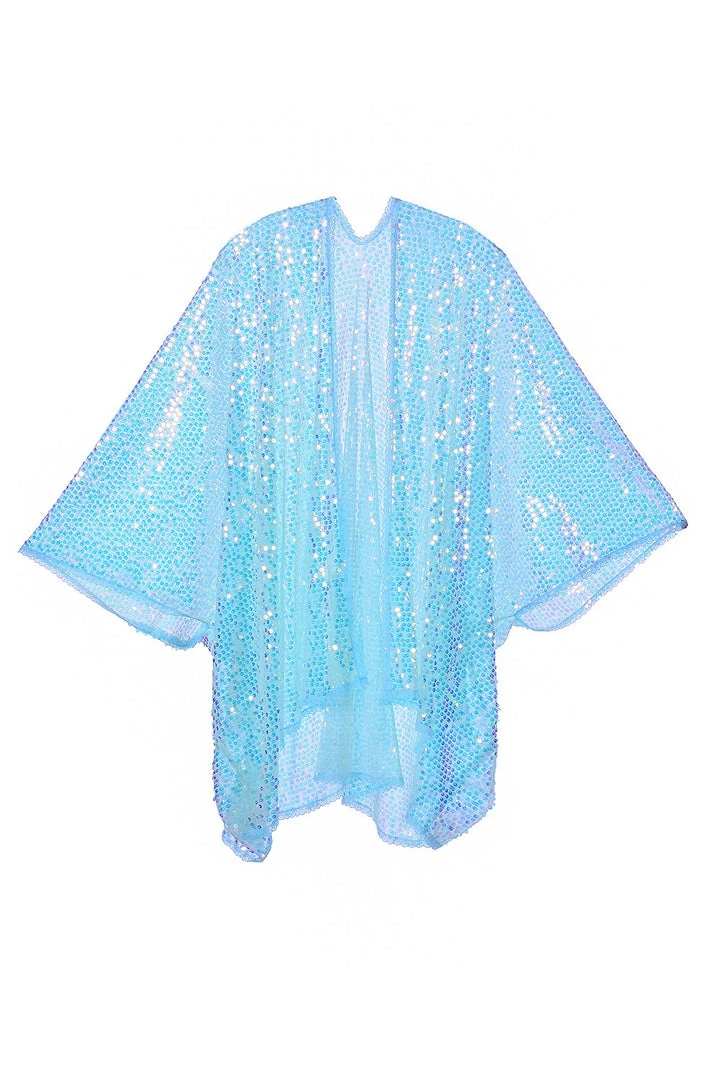Lumishopusa Signature Sequin Kimonos Sequin Kimono - Blue Moon 3 Lumishopusa Signature Sequin Kimonos Sequin Kimono - Blue Moon