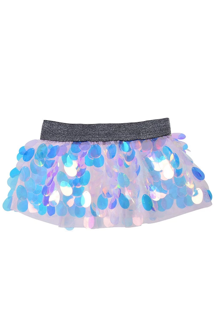 THE LUMi SHOP Unicorn Tears Mini Sequin Skirt 14 THE LUMi SHOP Unicorn Tears Mini Sequin Skirt