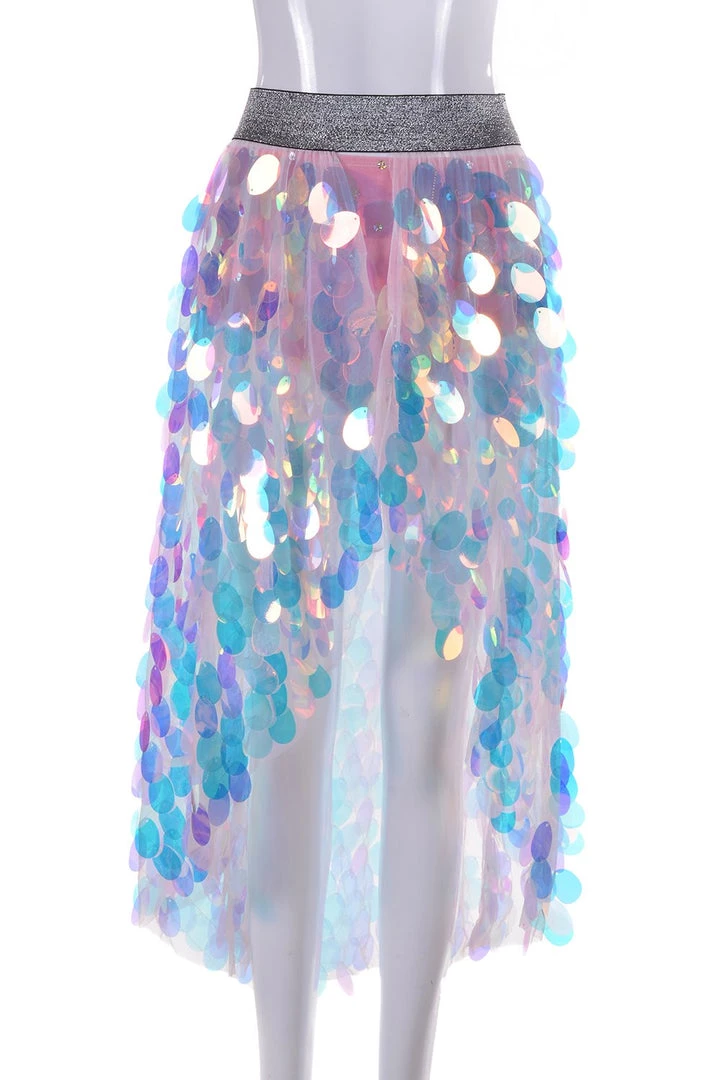 THE LUMi SHOP Unicorn Tears Sequin Skirt (Long) Sequin Skirts 10 THE LUMi SHOP Unicorn Tears Sequin Skirt (Long) Sequin Skirts