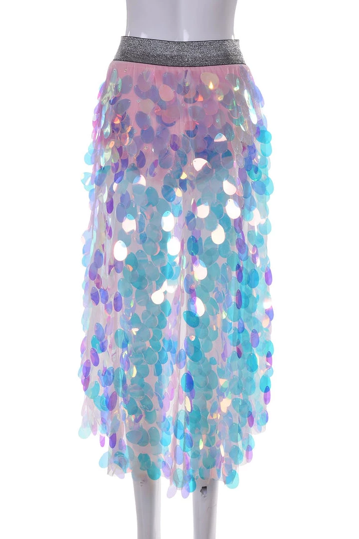 THE LUMi SHOP Unicorn Tears Sequin Skirt (Long) Sequin Skirts 11 THE LUMi SHOP Unicorn Tears Sequin Skirt (Long) Sequin Skirts