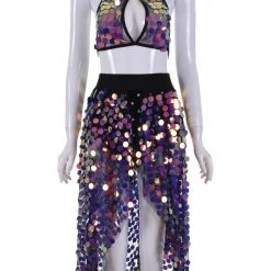 THE LUMi SHOP OUTFIT Dream Electric Lavender Sequin Set (2 Pieces)