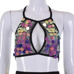 THE LUMi SHOP OUTFIT Dream Electric Lavender Sequin Set (2 Pieces)