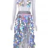 THE LUMi SHOP Sequin Sets OUTFIT Dream Pastel Meadow Sequin Set (2 Pieces)