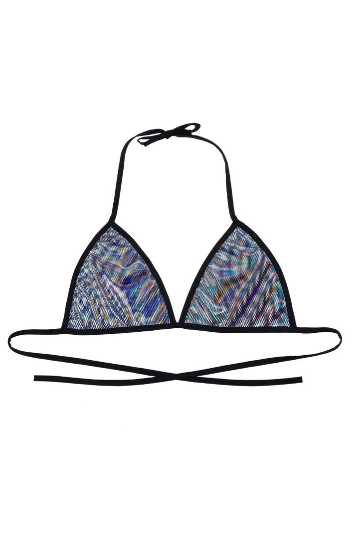 THE LUMi SHOP Bikini Bra Top - Holographic Dream 3 THE LUMi SHOP Bikini Bra Top - Holographic Dream