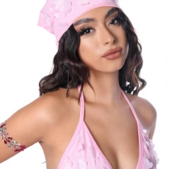 THE LUMI SHOP Bubblegum Babe 3D Head Scarf