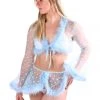 THE LUMI SHOP FUZZY 3D SETS Baby Blue Pixie Fuzzy 3D Set