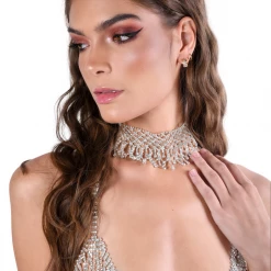 THE LUMI SHOP JEWELRY Diamond Gal Necklace