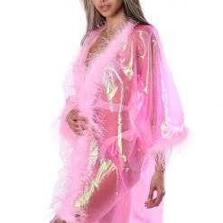 THE LUMI SHOP SUMMER 2022 Specialty Fuzzy Kimono- Pink Iridescent Diva 10 THE LUMI SHOP SUMMER 2022 Specialty Fuzzy Kimono- Pink Iridescent Diva