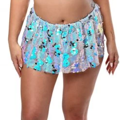 THE LUMi SHOP Mini Sequin Skirt - Sparkle Galaxy