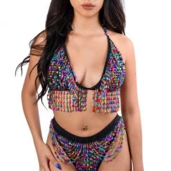 THE LUMi SHOP HAND-STITCHED Hand Stitched Sequin Set- Lucky Charms